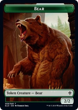 Bear Food 17 Double sided Token [ELD]