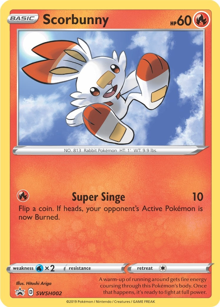 Scorbunny SWSH002 (SWSH002) [SWSD]