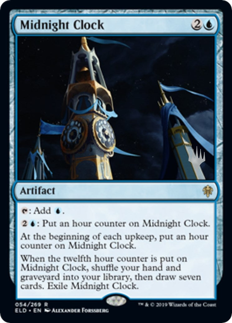 Midnight Clock (Promo Pack) [Throne of Eldraine Promos]