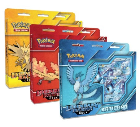 Legendary Battle Decks Set of 3 [STS]