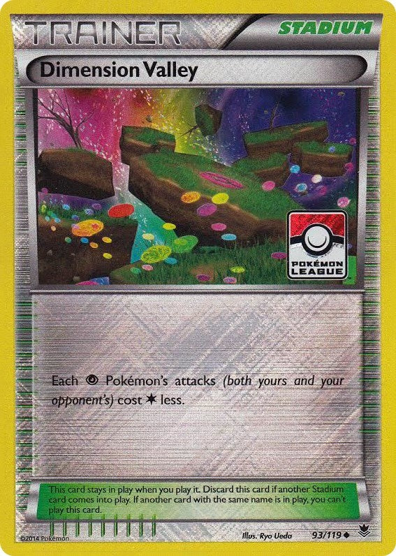 Dimension Valley 93 199 Pokemon League (093/199) [PR]