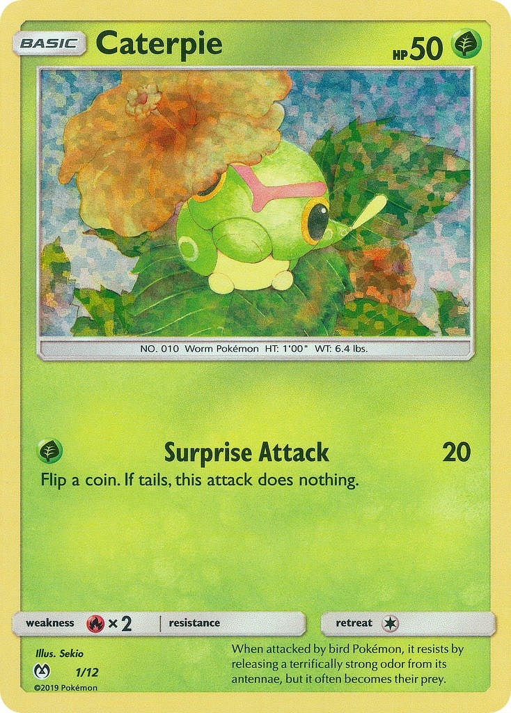 Caterpie 1 12 (001/012) [MCD19]