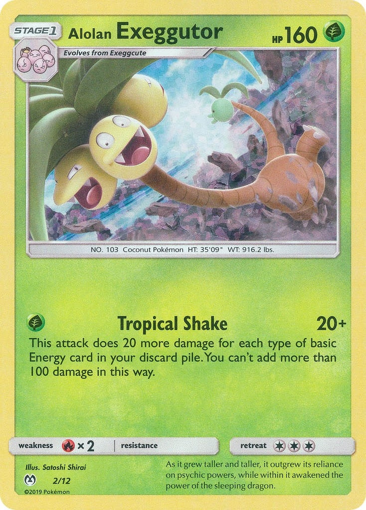 Alolan Exeggutor 2 12 (002/012) [MCD19]