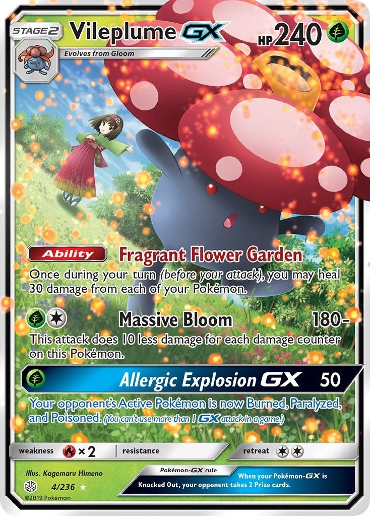 Vileplume GX (4/236) [SM12]