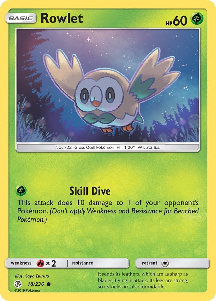 Rowlet 18 236 (18/236) [SM12]