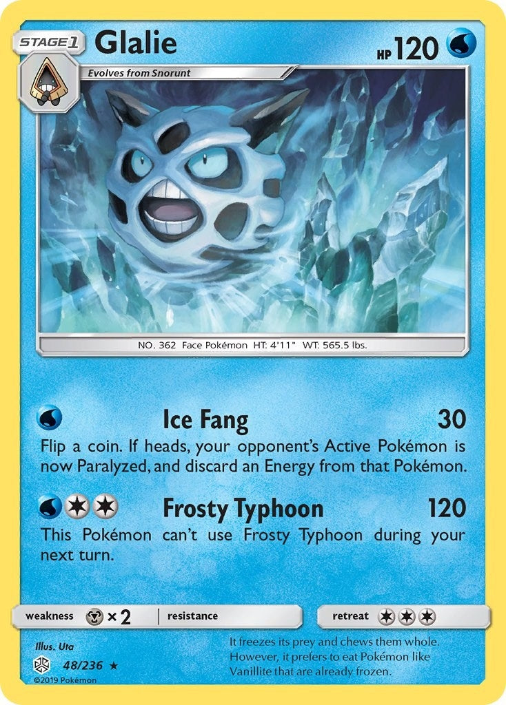 Glalie (48/236) [SM12]