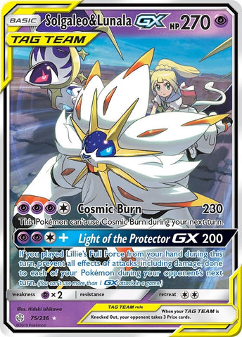 Solgaleo and Lunala GX (75/236) [SM12]