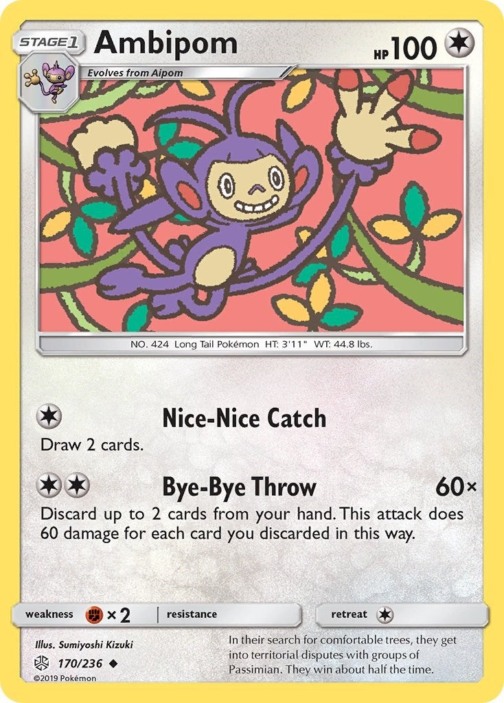 Ambipom (170/236) (SM - Cosmic Eclipse)