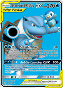 Blastoise and Piplup GX Full Art (214/236) [SM12]