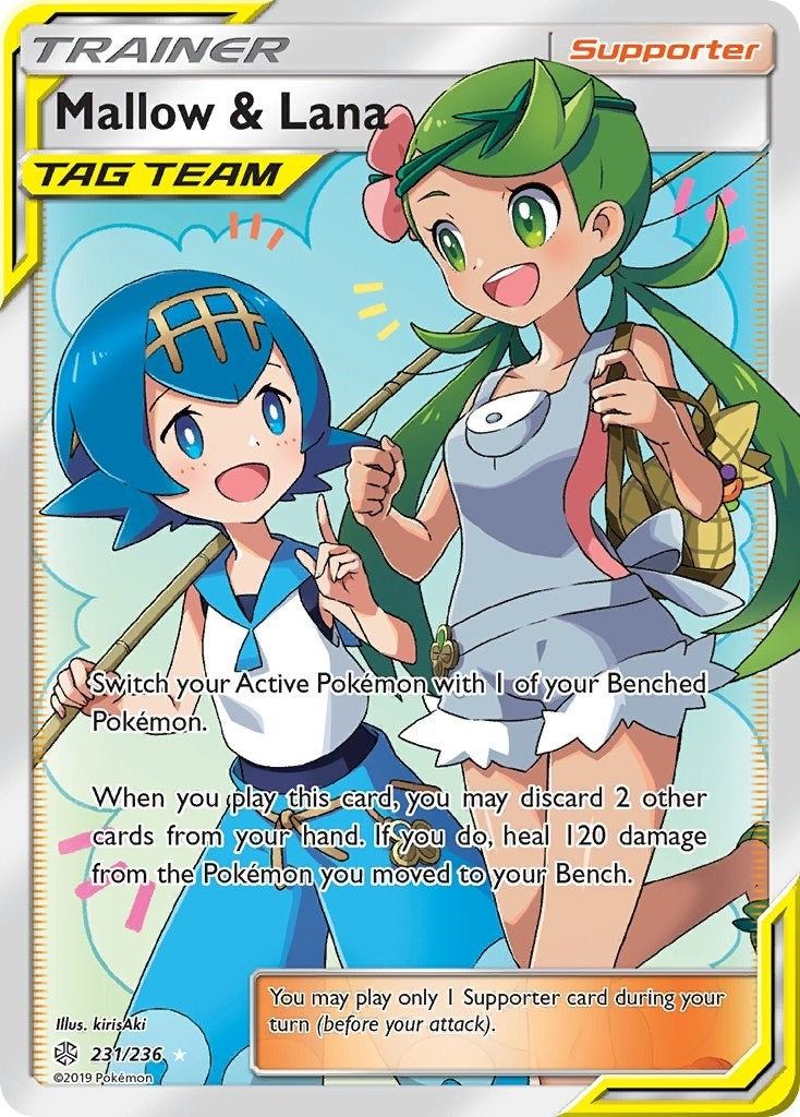 Mallow and Lana Full Art (231/236) [SM12]