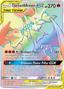 Charizard and Braixen GX Secret (251/236) [SM12]
