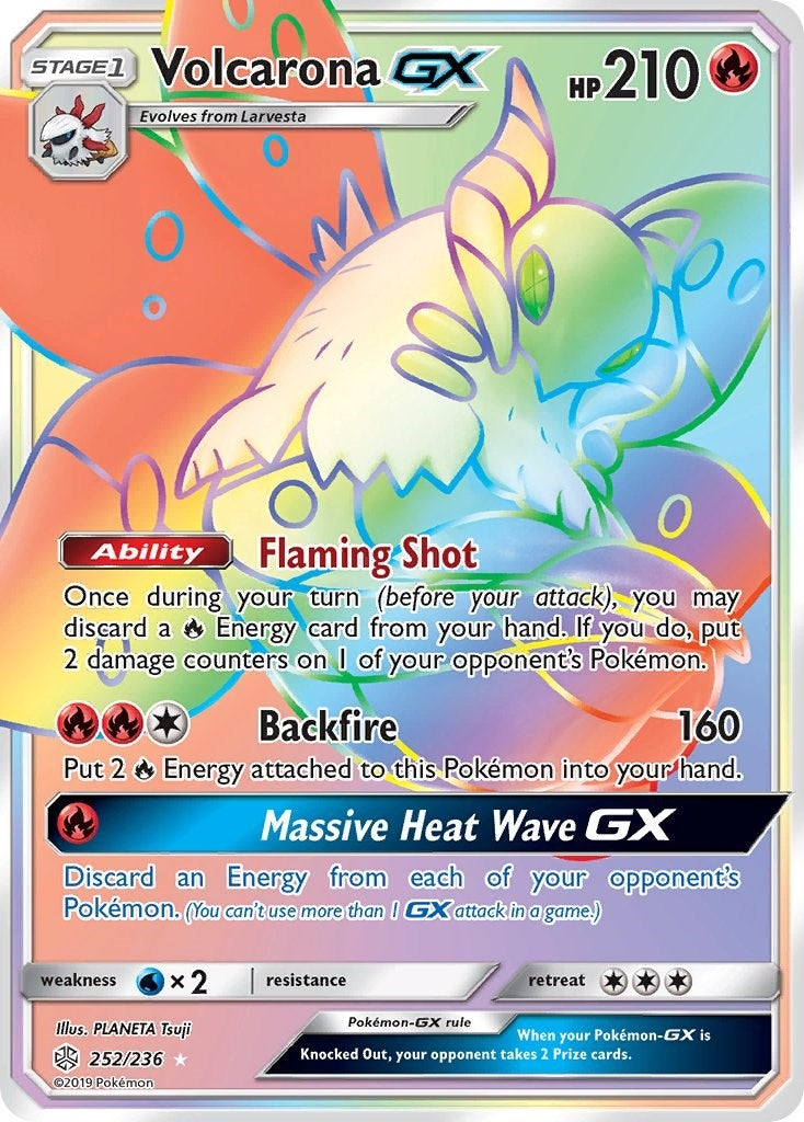 Volcarona GX Secret (252/236) [SM12]