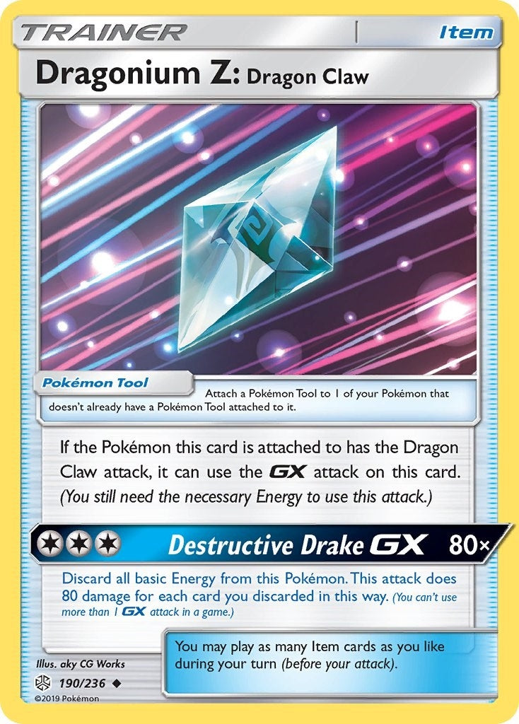 Dragonium Z Dragon Claw (190/236) [SM12]