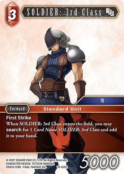 SOLDIER 3rd Class (10-009C) [OP10]