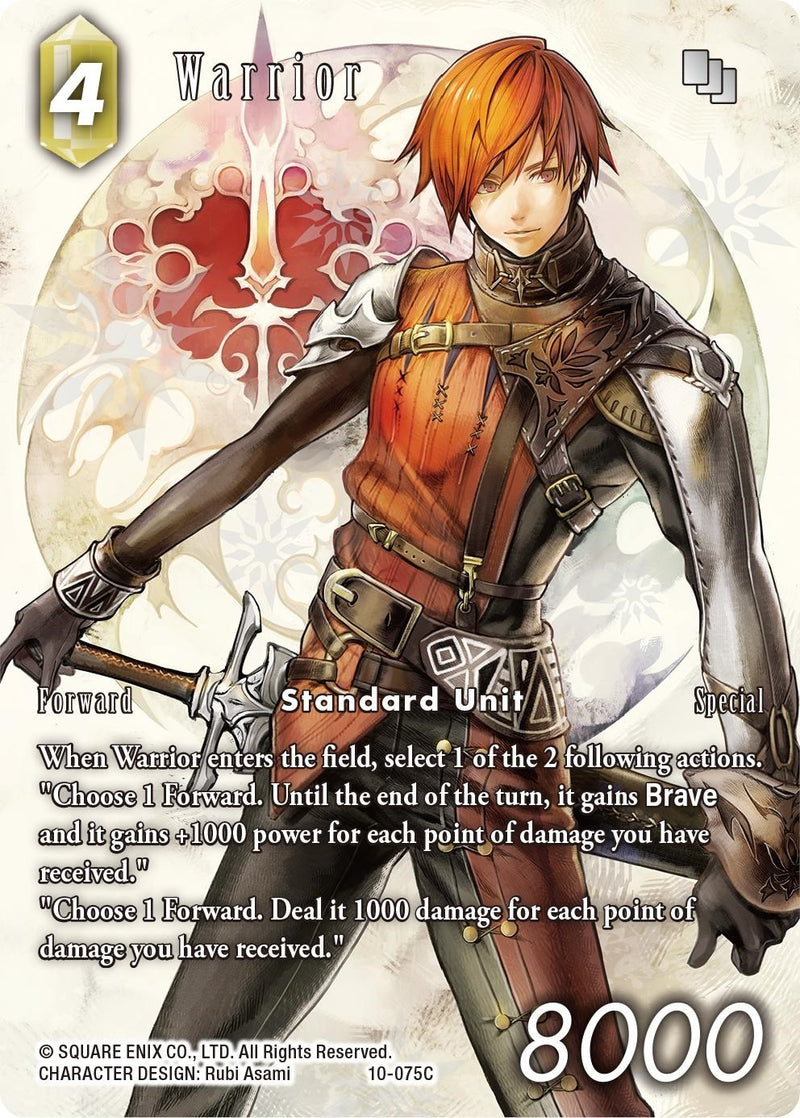 Warrior Full Art (10-075C) [OP10]