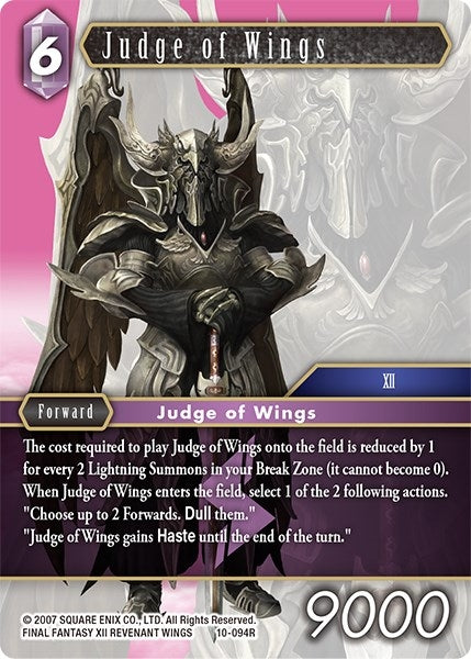 Judge of Wings (10-094R) [OP10]