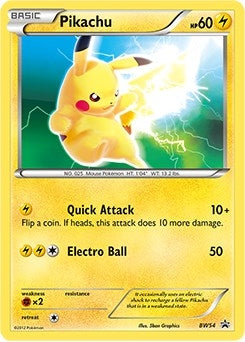 Pikachu BW54 (BW54) [PR]