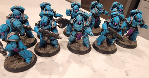 Space Knights Tactical Squad (x10) - Prime Armored Battleline Unit by DakkaDakka - image 1