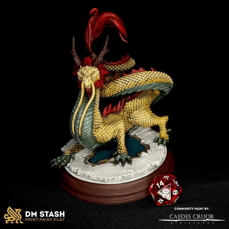 Shinkoryu – Eastern Crimson Dragon by DM Stash - image 3