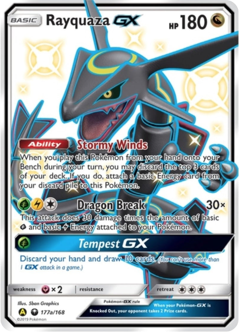 Rayquaza GX 177a 168 (177a/168) [PR]