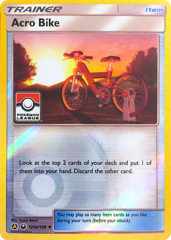 Acro Bike 123a 168 Pokemon League (123a/168) [PR]