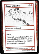 Queue of Beetles [CMB1]