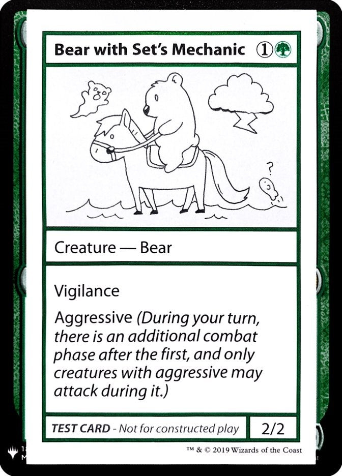 Bear with Sets Mechanic [CMB1]