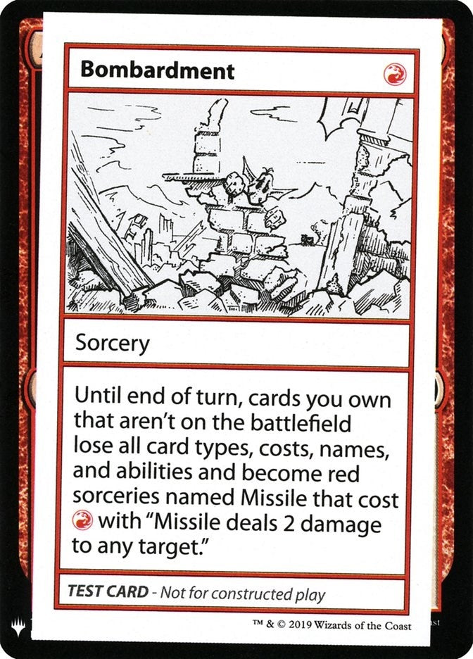 Bombardment [CMB1]