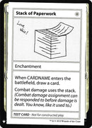 Stack of Paperwork [CMB1]