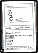 Unicycle [CMB1]