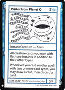 Visitor from Planet Q [CMB1]
