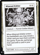 Wizened Arbiter [CMB1]