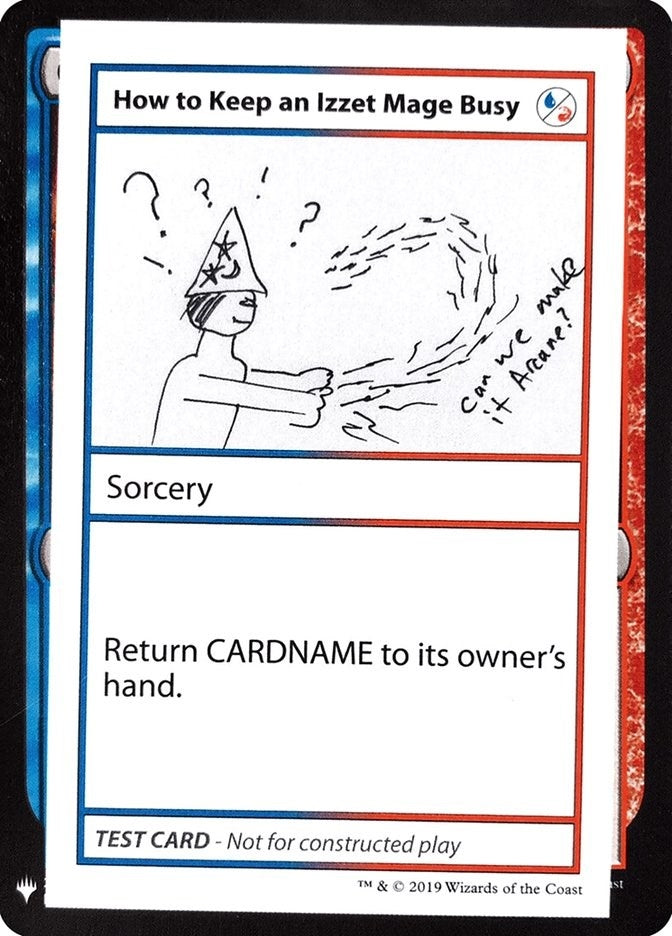 How to Keep an Izzet Mage Busy [CMB1]