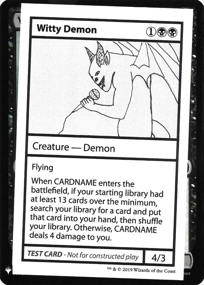 Witty Demon [CMB1]