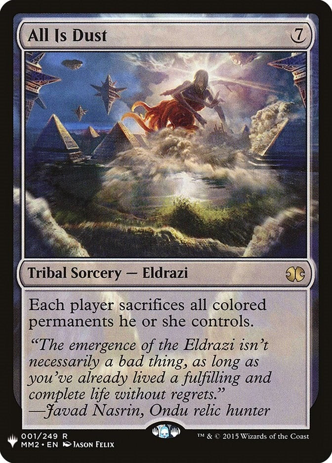 All Is Dust (1) [LIST]