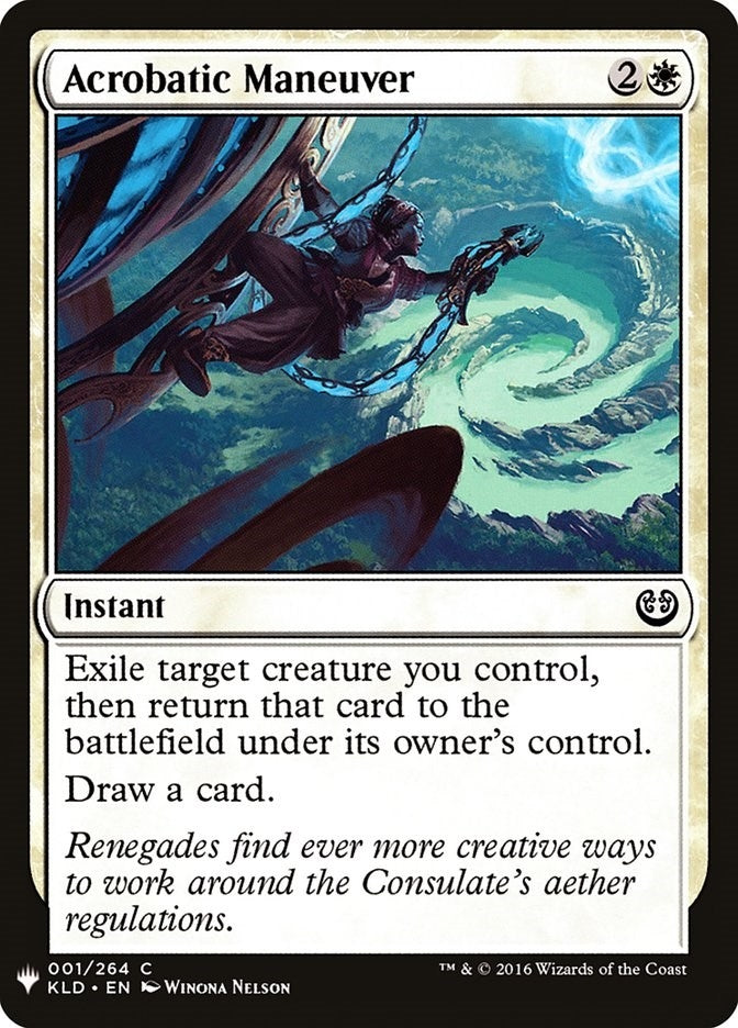 Acrobatic Maneuver (1) [LIST]