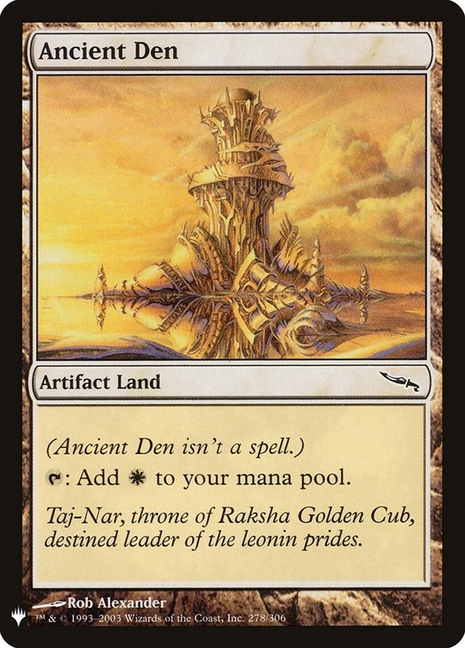 Ancient Den (278) [LIST]