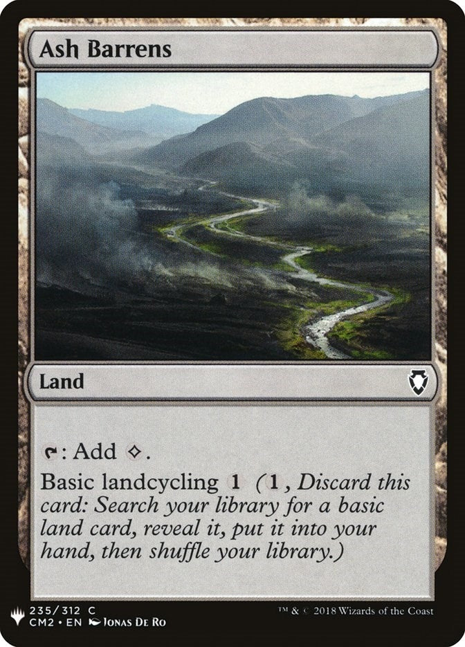 Ash Barrens (235) [LIST]