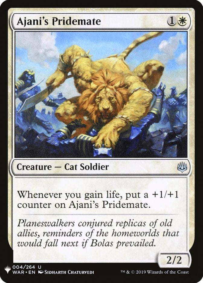 Ajanis Pridemate (4) [LIST]