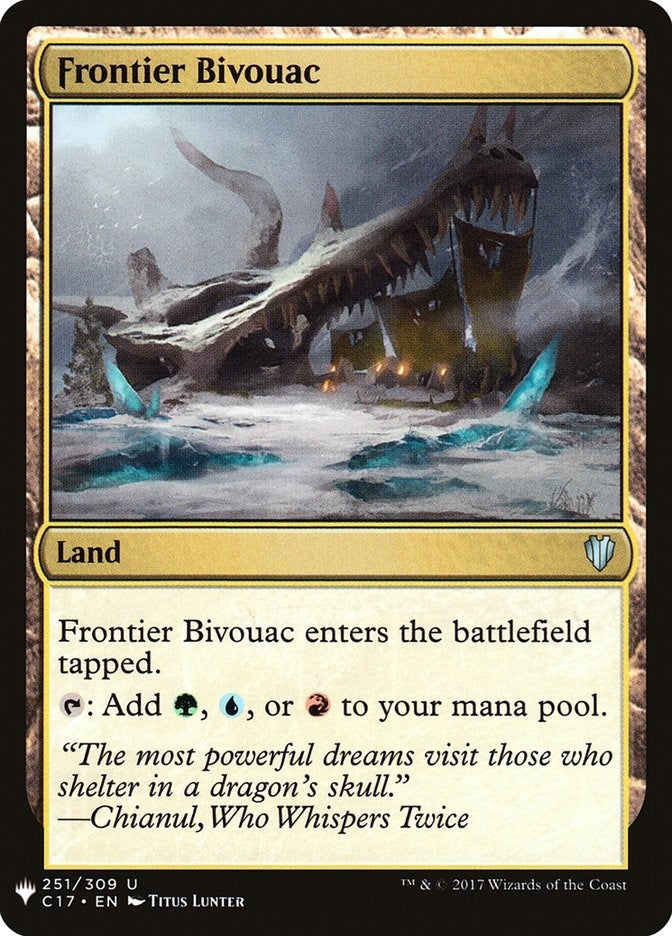 Frontier Bivouac C17 (251) [LIST]