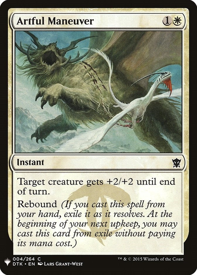 Artful Maneuver (4) [LIST]