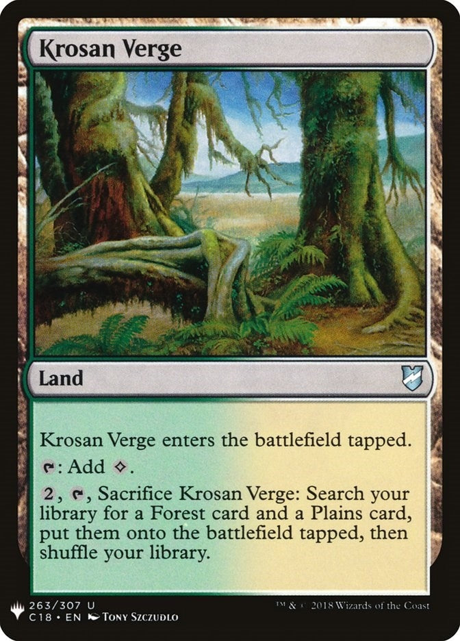 Krosan Verge C18 (263) [LIST]