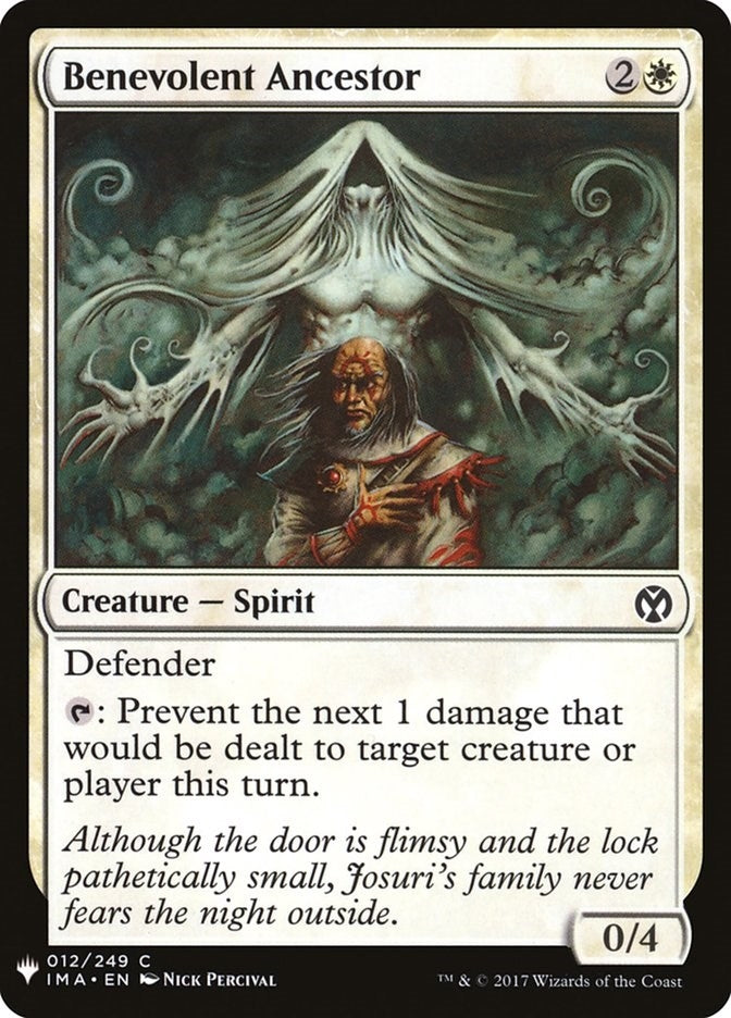 Benevolent Ancestor (12) [LIST]