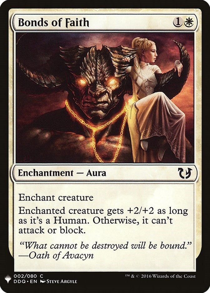 Bonds of Faith (2) [LIST]