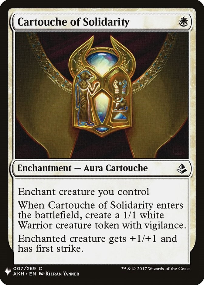 Cartouche of Solidarity (7) [LIST]