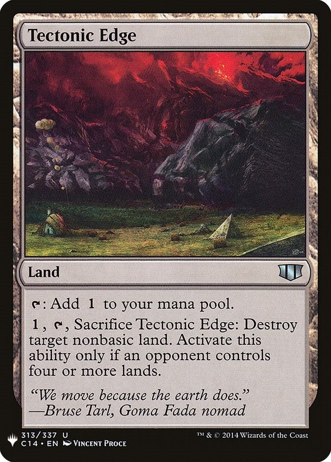 Tectonic Edge (313) [LIST]