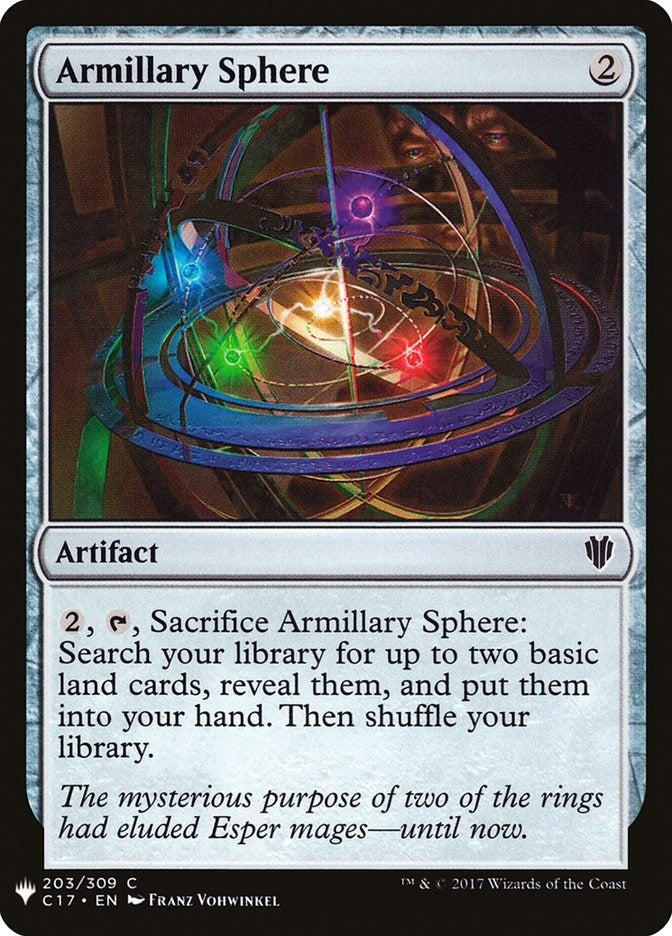 Armillary Sphere (203) [LIST]