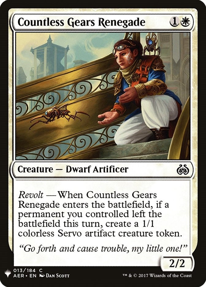 Countless Gears Renegade (13) [LIST]