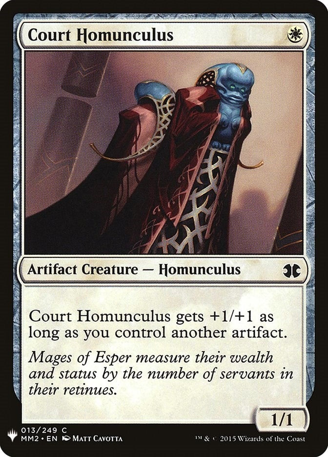 Court Homunculus (13) [LIST]
