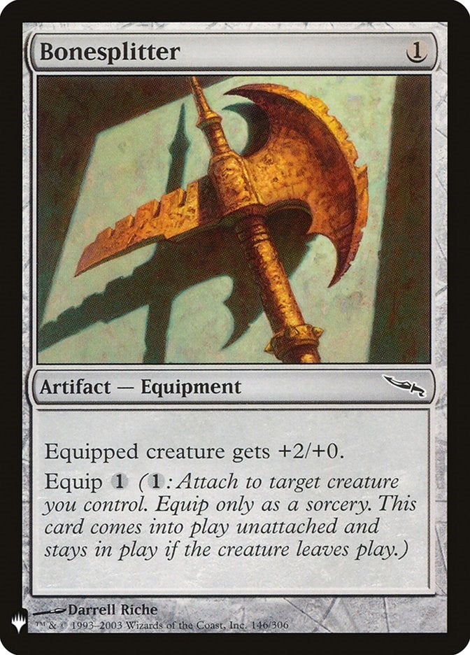 Bonesplitter (146) [LIST]